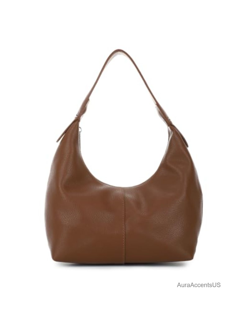 Hobo Bag Women Soft Vegan Leather Crescent Slouchy Tote Shoulder Handbag